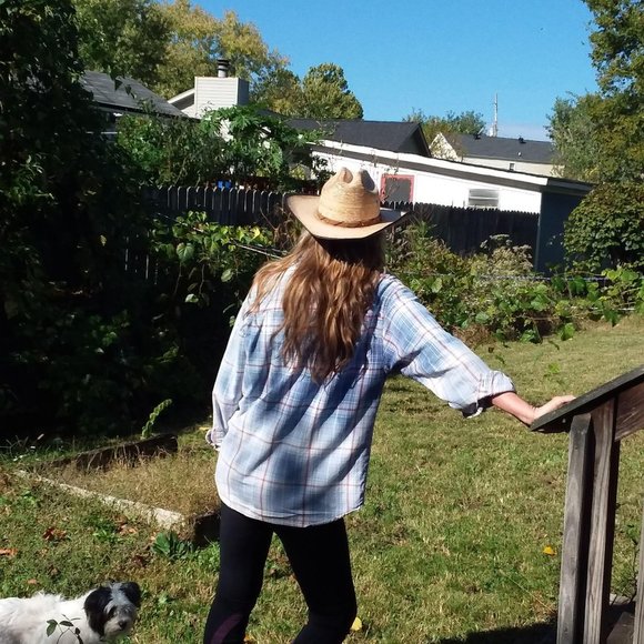 Vintage Distressed Shirt Reversed Dyed Faded Glory - Picture 3 of 4